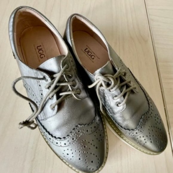 Ugg Ozwear Connection Platinum Platform shoes size 7 - Picture 6 of 6